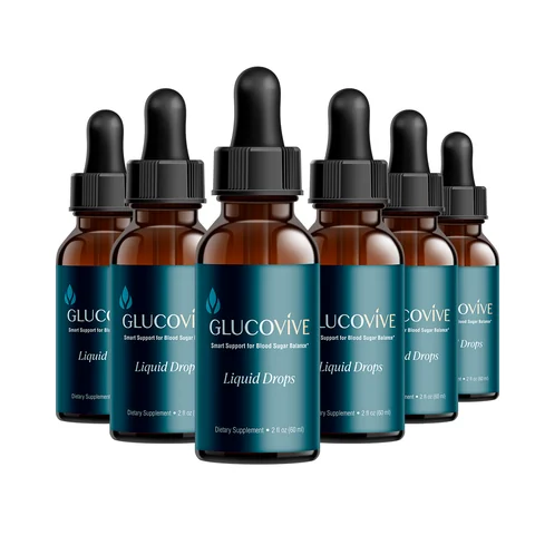 Glucovive six bottle package